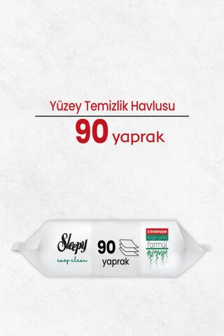 Sleepy Easy Clean Yüzey Temizlik Havlusu 90 Yaprak