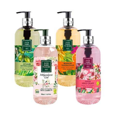 Eyüp Sabri Tuncer Sıvı Sabun 500 ml Set