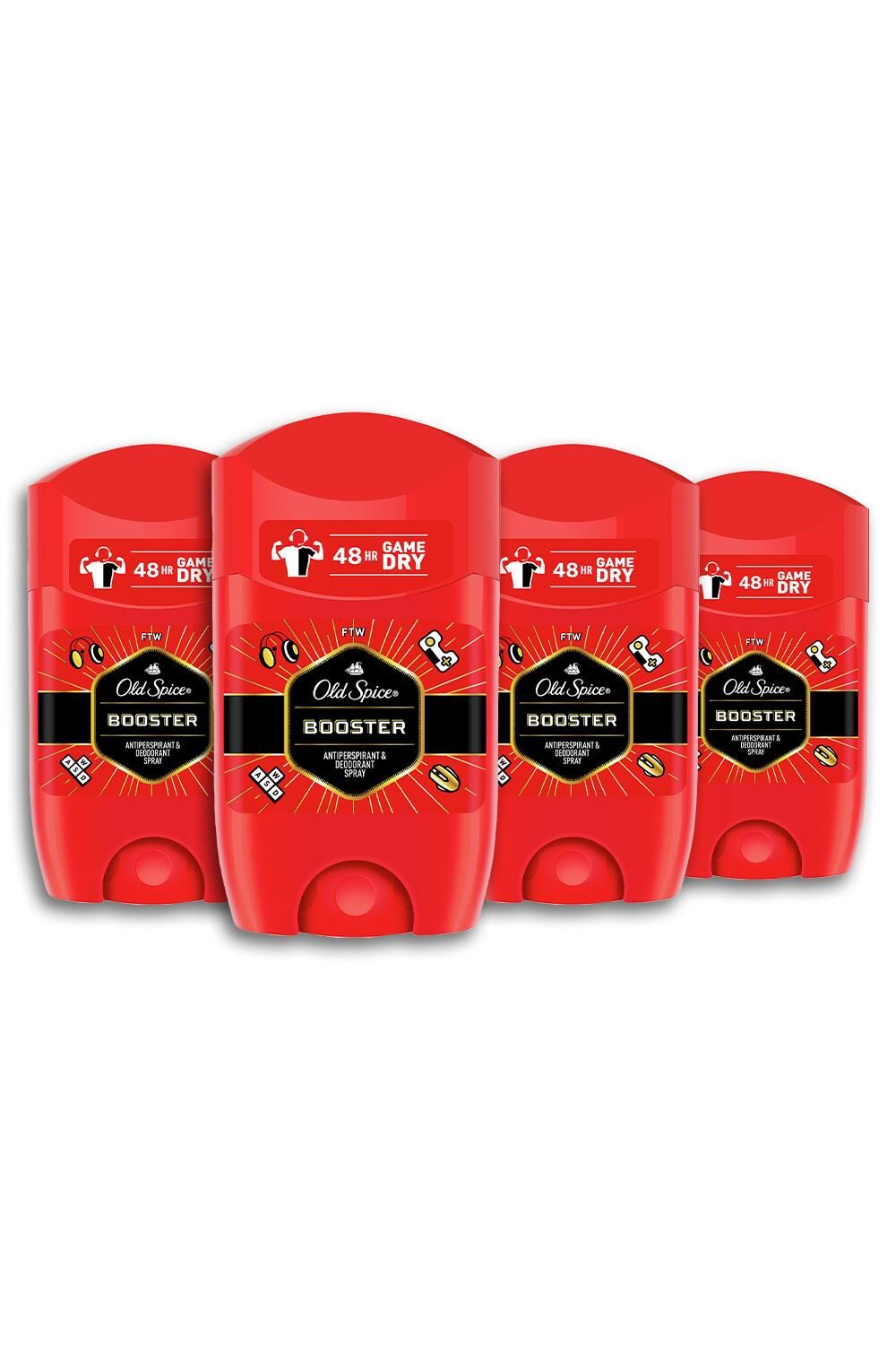Old Spice Booster Deodorant Stick 50 ml - 4 Adet