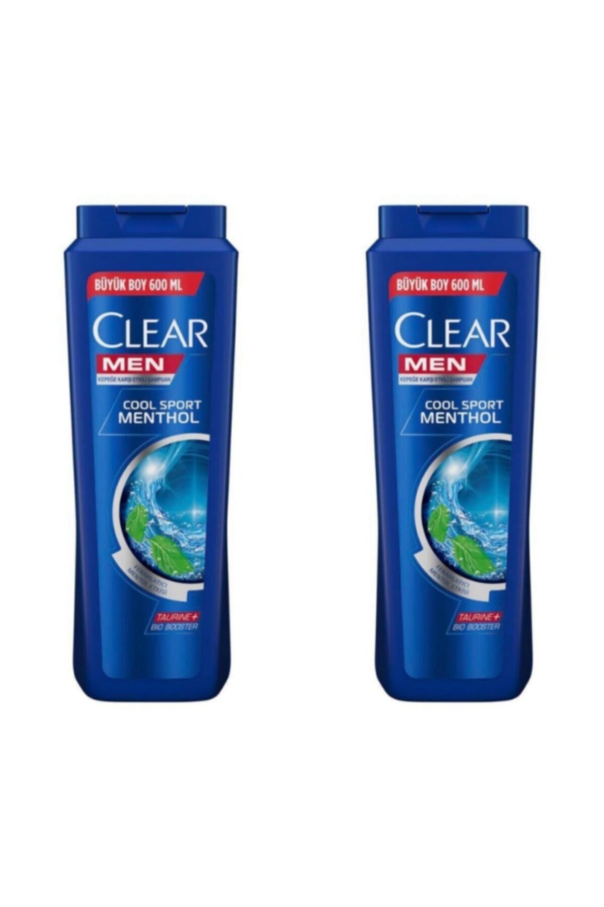 Clear Men Cool Sport Menthol Şampuan 600 ML x 2