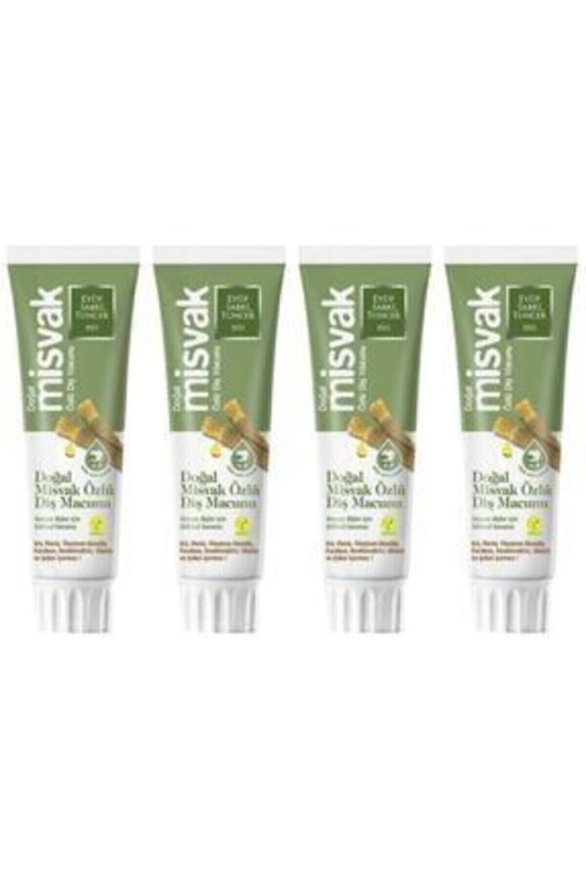 Eyüp Sabri Tuncer Doğal Misvak Özlü Diş Macunu 75 ML x 4 Adet
