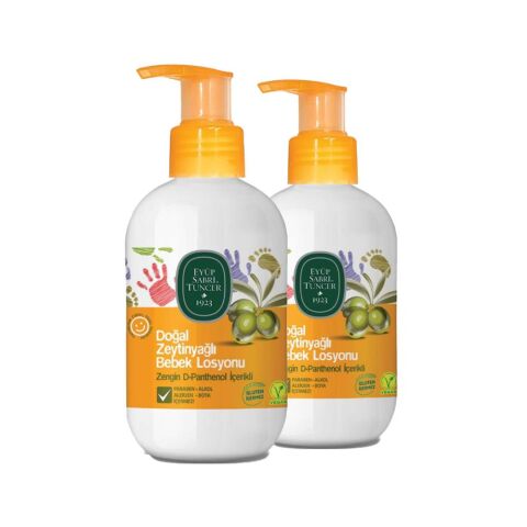 Eyüp Sabri Tuncer Doğal Zeytinyağlı Bebek Losyonu 280 ml x 2