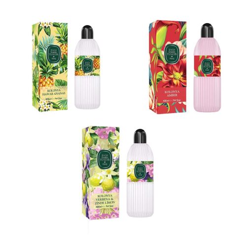 Eyüp Sabri Tuncer Kolonya Verbena & Zinde Limon, Hawaii Ananas ve Amber
