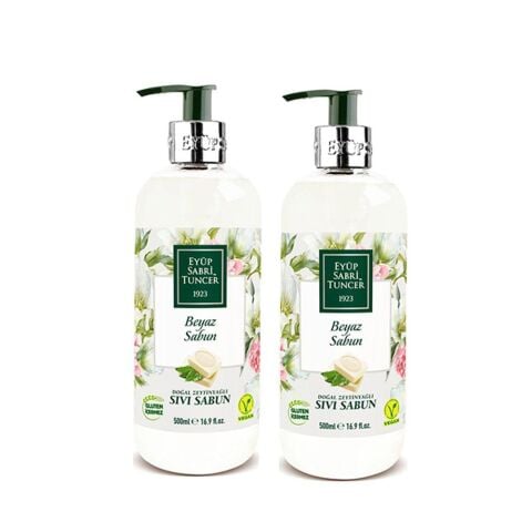 Eyüp Sabri Tuncer Beyaz Sabun Sıvı Sabun 500 ml x 2 Adet