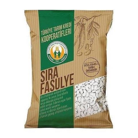 Tarım Kredi Sıra Fasulye 8 mm 2.5 Kg