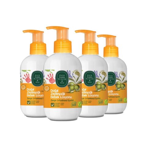 Eyüp Sabri Tuncer Doğal Zeytinyağlı Bebek Losyonu 280 ml x 4