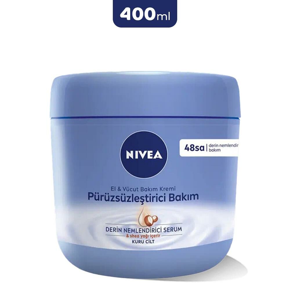 Nivea El ve Vücut Pürüzsüzleştirici Bakım Kremi 400 ml