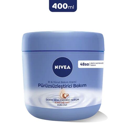 Nivea El ve Vücut Pürüzsüzleştirici Bakım Kremi 400 ml