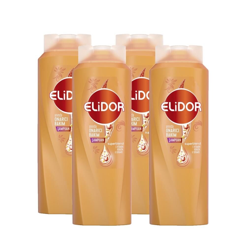 Elidor Superblend Saç Bakım Şampuanı Anında Onarıcı Bakım x 4