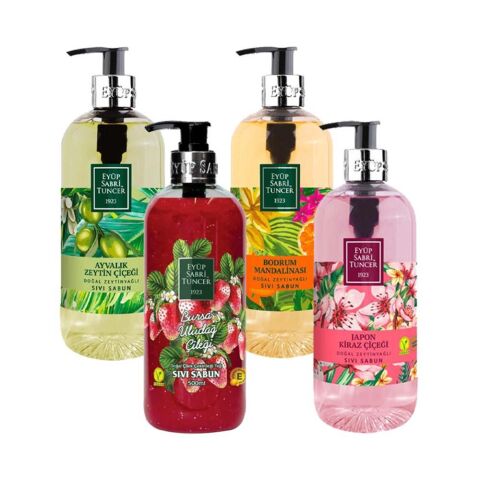 Eyüp Sabri Tuncer Sıvı Sabun Seti 4'lü Pake 500 ml