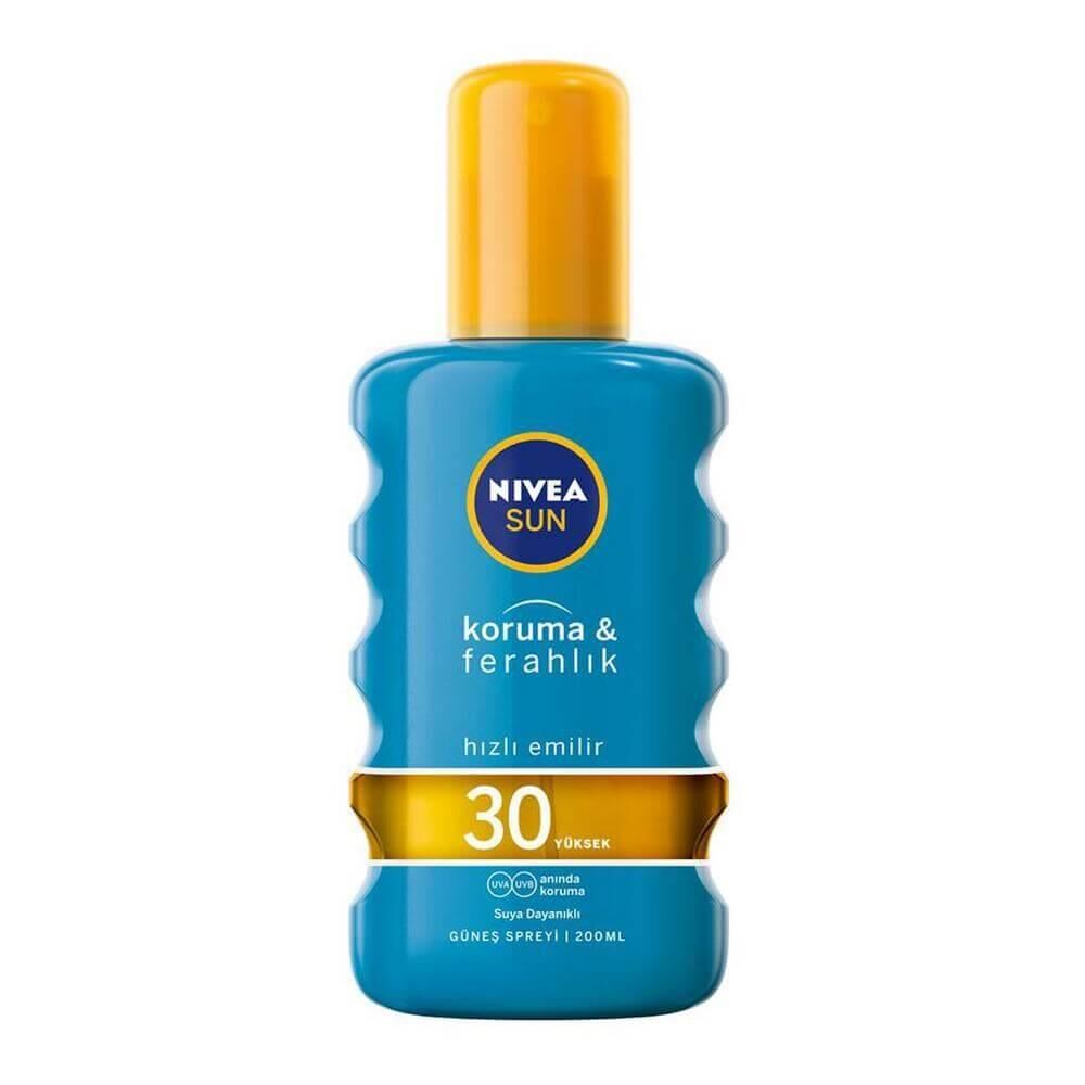 Nivea Sun Güneş Spreyi 200 ml Koruma Ve Ferahlık 30 Gfk