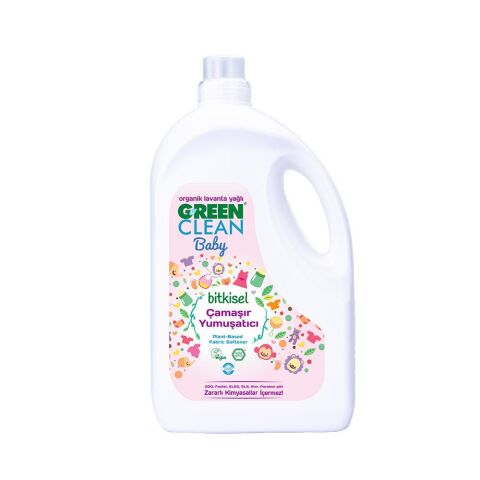 Green Clean Baby Bitkisel Çamaşır Yumuşatıcı Lavanta Yağlı 2750 ml