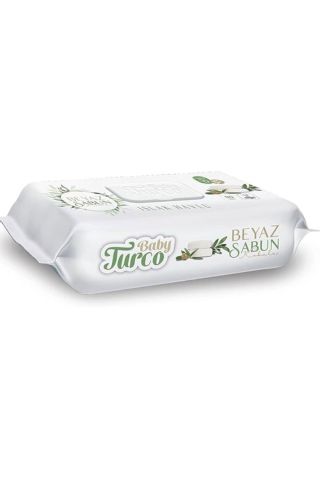 Baby Turco Beyaz Sabun Kokulu Islak Havlu 12x90