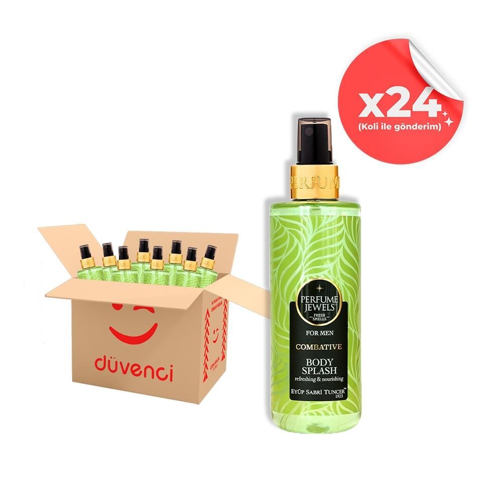Eyüp Sabri Tuncer Pj Body Splash Combative Erkek 250 ml x 24