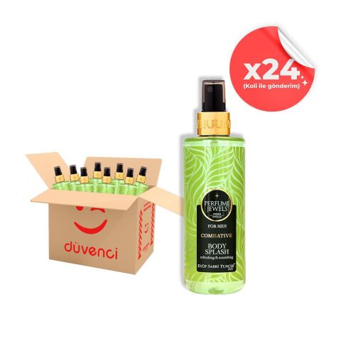 Eyüp Sabri Tuncer Pj Body Splash Combative Erkek 250 ml x 24