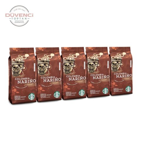 Starbucks Colombia Narino Çekirdek Kahve 250 gr x 5