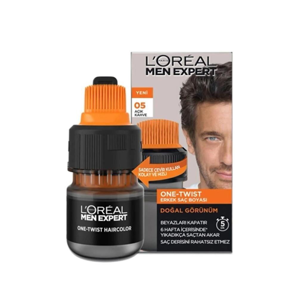 Loreal Paris Men Expert One-twist Erkek Saç Boyası 05 Açık Kahve