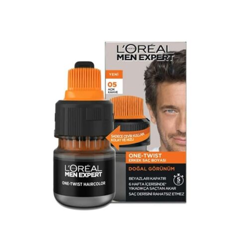 Loreal Paris Men Expert One-twist Erkek Saç Boyası 05 Açık Kahve
