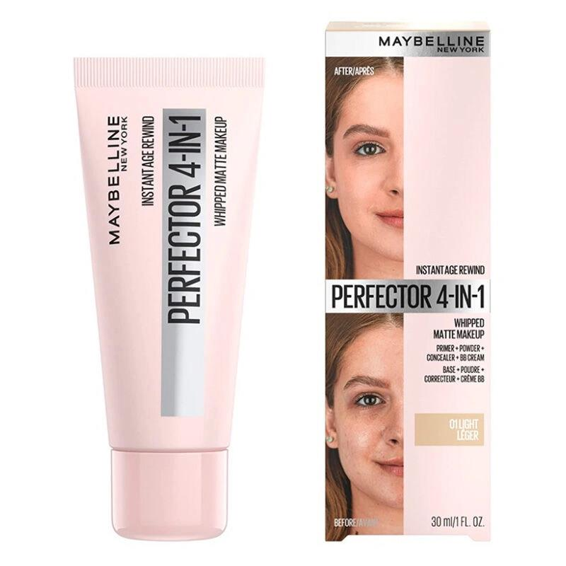 Maybelline Perfector 4in1 Whipped Matte Makeup 00 Fair Light Fondöten 30 ml