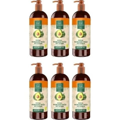 Eyüp Sabri Tuncer Doğal Avokado Yağlı Sıvı Sabun 750 ml x 6