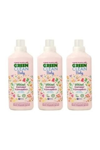 U Green Clean Baby Çamaşır Yumuşatıcı 1 L x 3