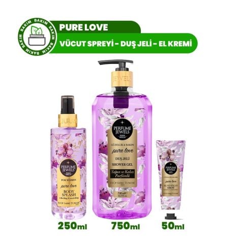 Eyüp Sabri Tuncer Pure Love El Vücut Kremi, Duş Jeli ve Vücut Spreyi