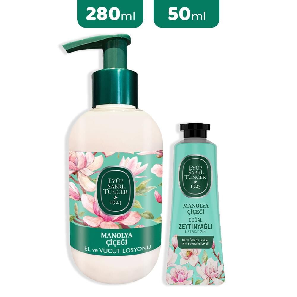 Eyüp Sabri Tuncer Manolya Çiçeği Losyon ve El Kremi