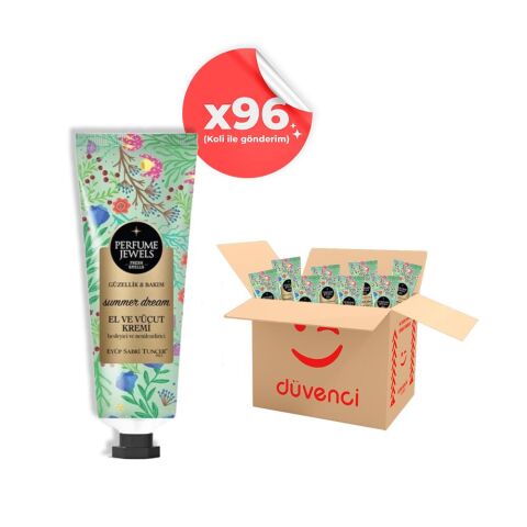Eyüp Sabri Tuncer Perfume Jewels Summer Dream El Kremi 50ML x 96