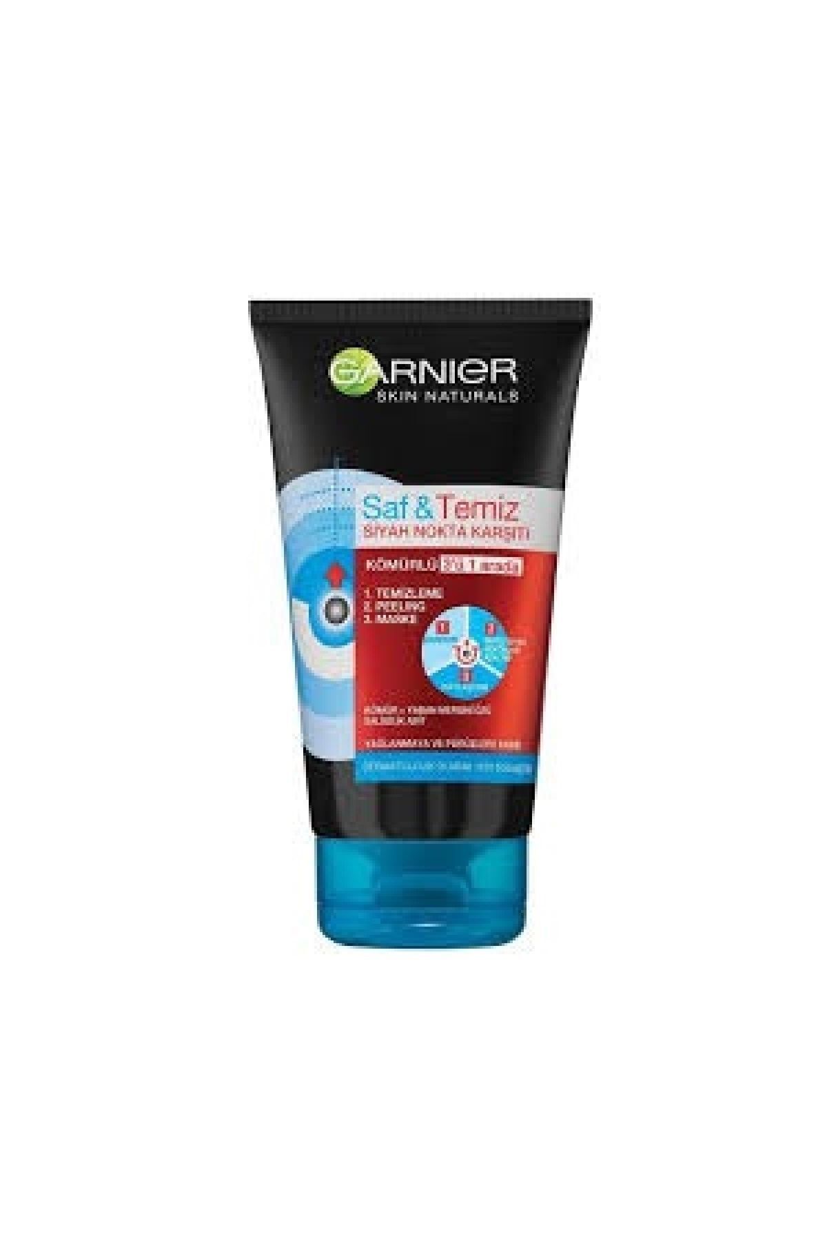 3ın1 Arada Kömür+Kağıt Maske