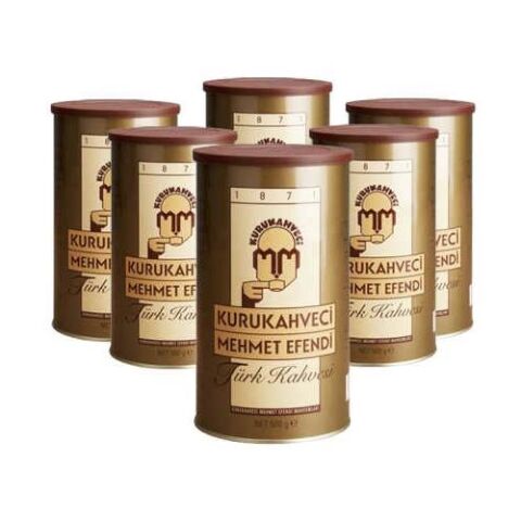 Kurukahveci Mehmet Efendi Türk Kahvesi 500 Gr x 6