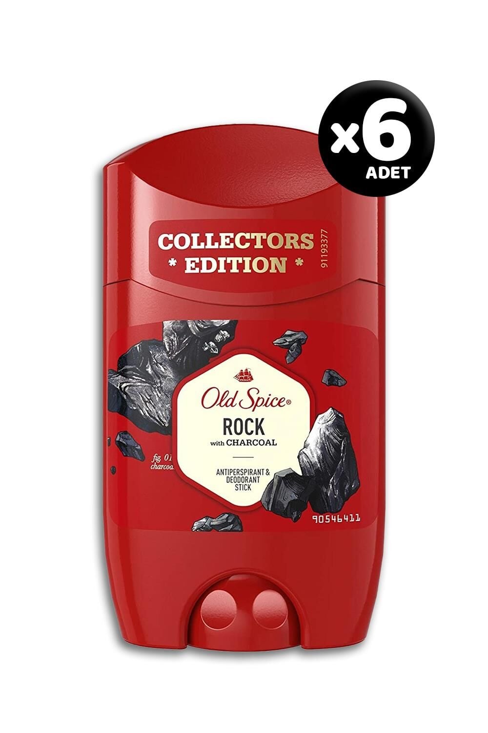 Old Spice Rock Deodorant Stick 50 ml - 6 Adet