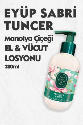 Eyüp Sabri Tuncer Manolya Çiçeği El ve Vücut Losyonu 280 ml