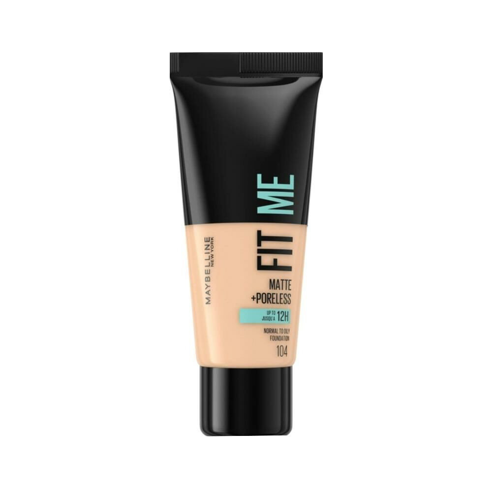 Maybelline Fit Me Matte+Poreless Fondöten 30 ML Soft Ivory 104
