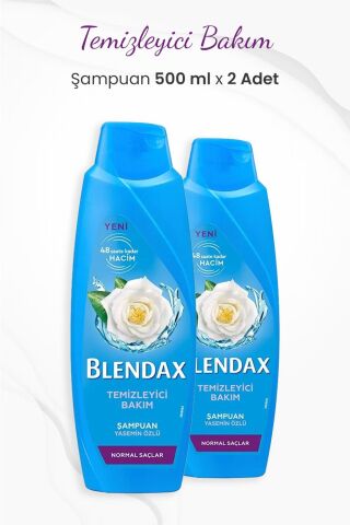 Blendax Yasemin Özlü Temizleyici Bakım Şampuan 500 ml x 2 Adet