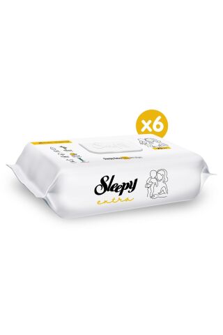 Sleepy Extra Islak Mendil 70 Yaprak x 6 Adet