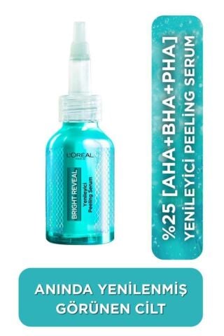 Bright Reveal SPF 50+ Koyu Leke Karşıtı Yüz Güneş Kremi & Yenileyici Peeling Serum Seti