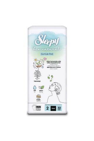 Bio Natural Premium Plus Günlük Ped Uzun 12x32=384 Adet Ped