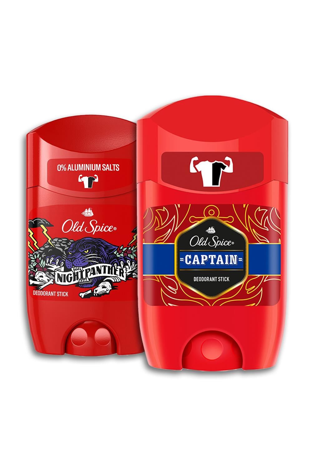 Old Spice Night Panter ve Captain Deodorant Stick 50 ml