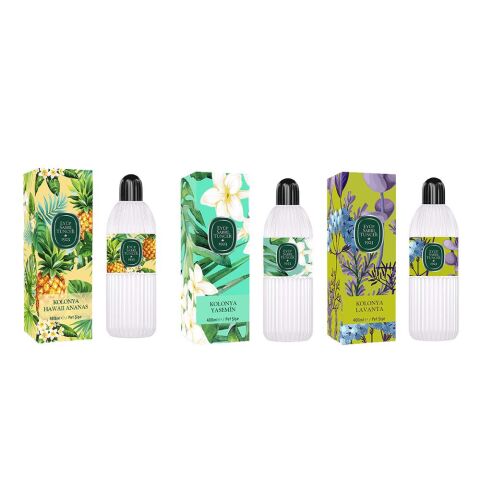 Eyüp Sabri Tuncer Kolonya Hawaii Ananas, Yasemin ve Lavanta Pet Şişe 400 ml