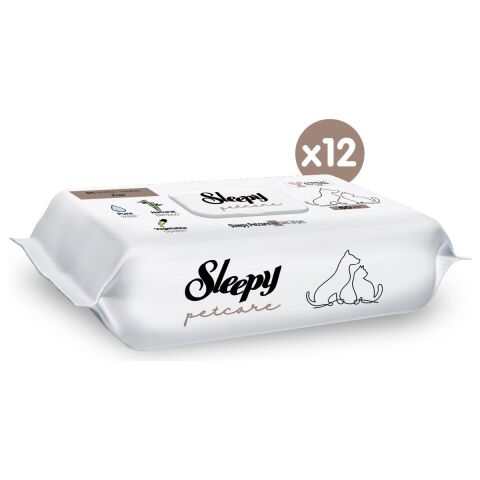Petcare Evcil Hayvan Islak Havlusu 12X60 Yaprak