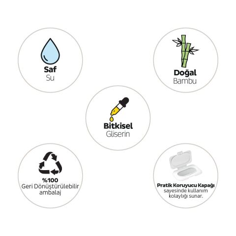 Petcare Evcil Hayvan Islak Havlusu 12X60 Yaprak