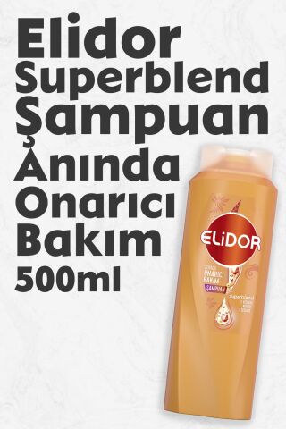 Elidor Superblend Saç Bakım Şampuanı Anında Onarıcı Bakım 500 ML