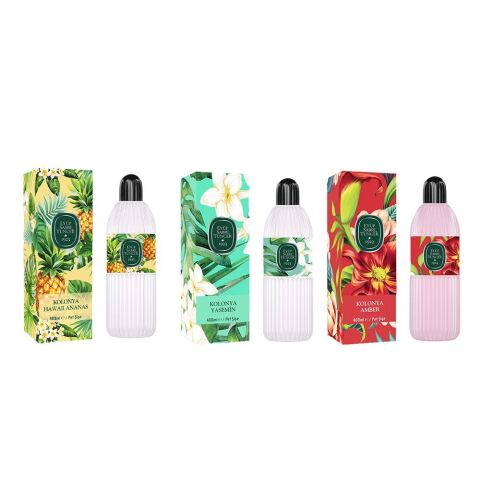 Eyüp Sabri Tuncer Kolonya Hawaii Ananas, Yasemin ve Amber Pet Şişe 400 ml
