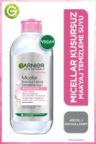 2'li Micellar Kusursuz Makyaj Temizleme Suyu 400 Ml