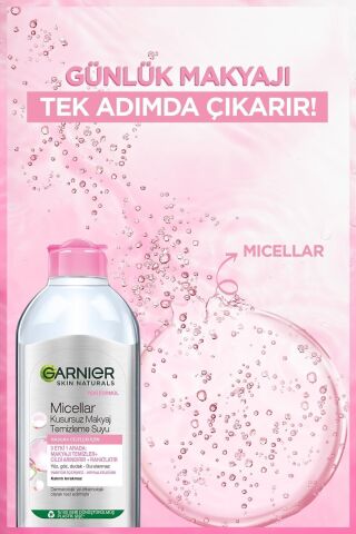 2'li Micellar Kusursuz Makyaj Temizleme Suyu 400 Ml