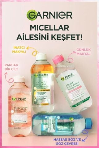 2'li Micellar Kusursuz Makyaj Temizleme Suyu 400 Ml