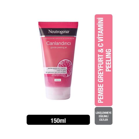 Neutrogena Canlandırıcı Peeling Pembe Greyfurt 150 ml