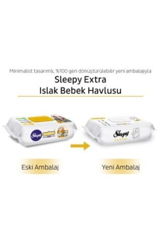 Sleepy Extra Islak Mendil 70 Adet x 24 (1680 yaprak)