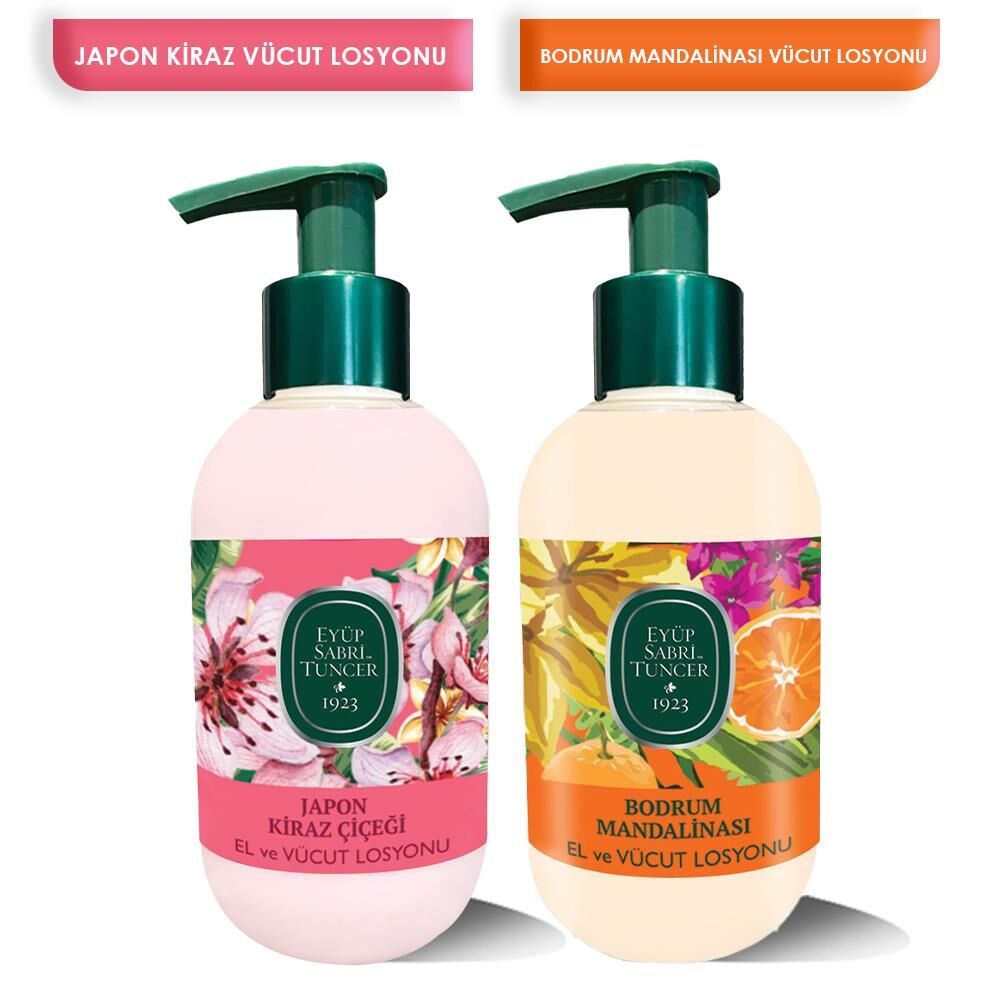 Eyüp Sabri Tuncer Japon Kiraz ve Bodrum Mandalinası Losyon 280 ml