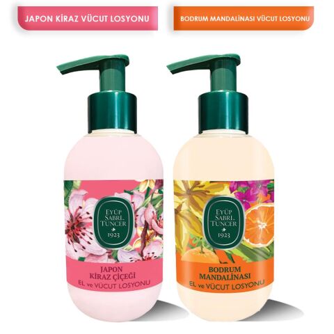 Eyüp Sabri Tuncer Japon Kiraz ve Bodrum Mandalinası Losyon 280 ml